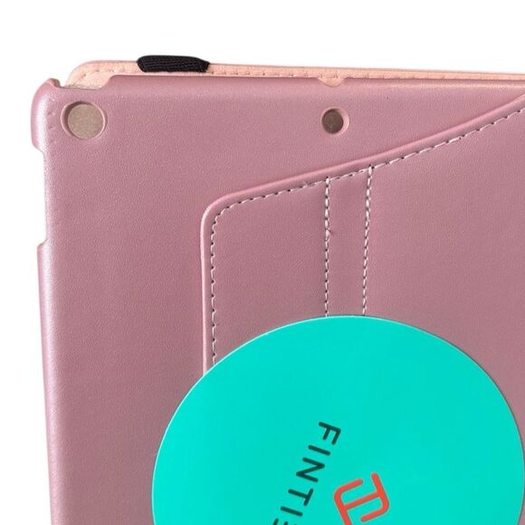 Ipad Rotating Case with Pencil Holder for 10.2 Inch Ipad Rose New - Picture 8 of 12